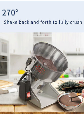 1400W 220V Electric Seasoning Grinder , Commercial Electric Grain Grinder